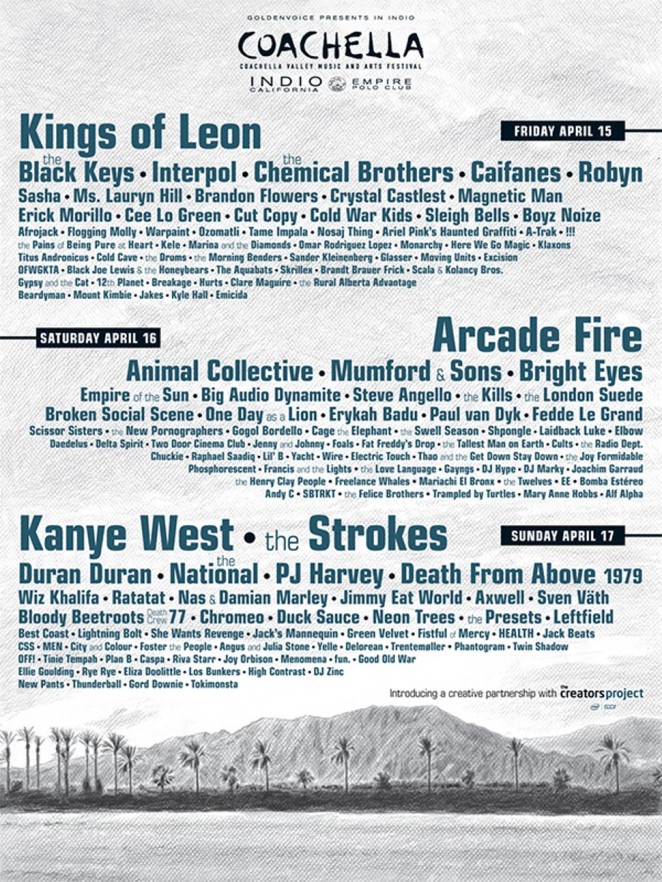 Coachella 2011 Poster