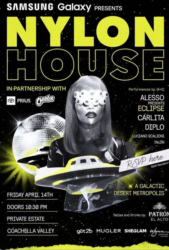 Poster for Nylon House Party