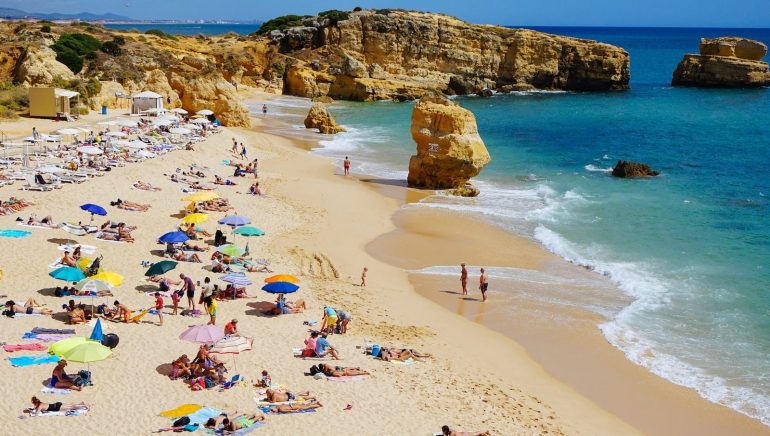 beautiful portugal beach