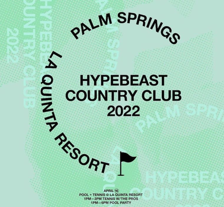 Hypebeast coutry club coachella