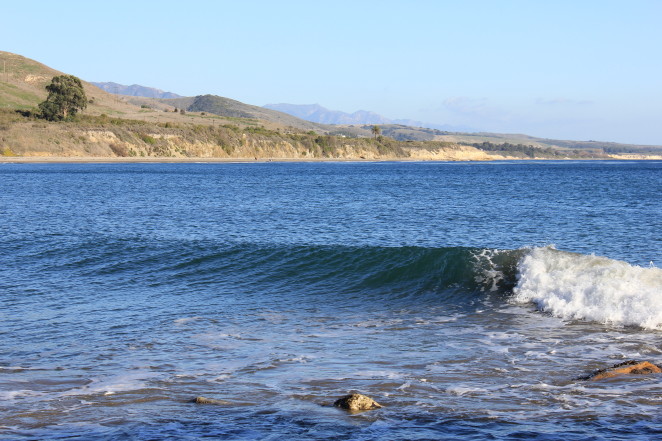 Small wave at Refugio